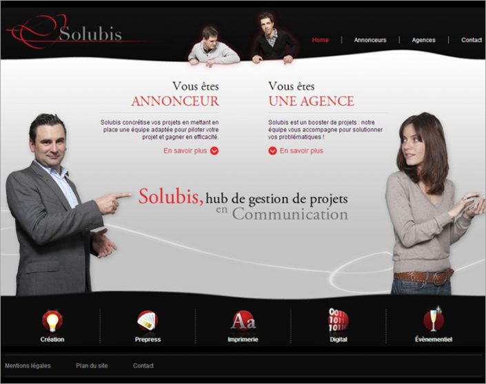 SOLUBIS | Site web